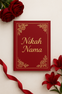 Nikaah Nama Customization