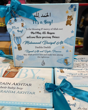 Baby Birth Announcement Box-II