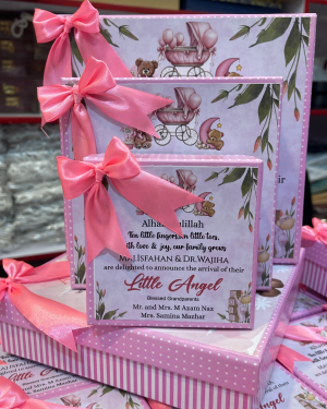 Baby Birth Announcement Box-III