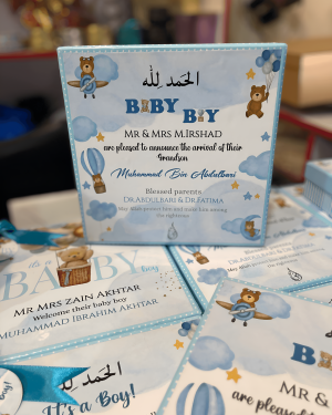 Baby Announcement Sweet Box