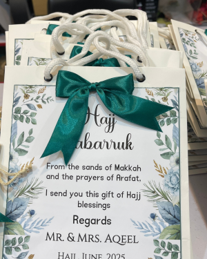Umrah Tabarruk Bags Hampers